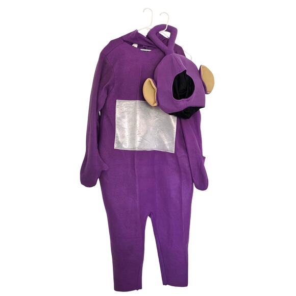 Spirit Teletubbies Tinky Winky Purple Cosplay Halloween Costume Adult OSFM 2pc - Picture 1 of 10